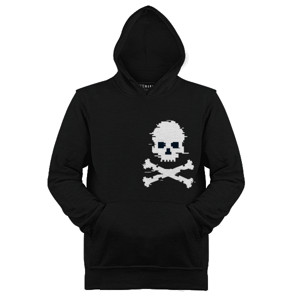 Jaket Hoodie Warning Skull