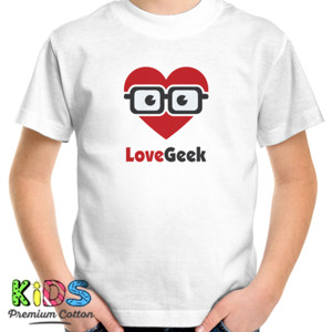 Kaos Love Geek 