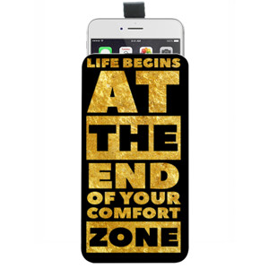 Sarung HP Pouch Life Begins Black