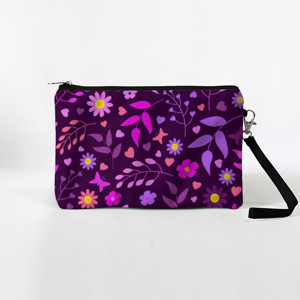 Dompet violet garden