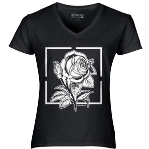 Kaos KAOS MAWAR HITAM