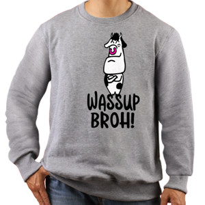 Jaket Sweater Wassup Broh!