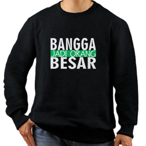 Jaket Sweater Gemuk bangga Jadi Besar