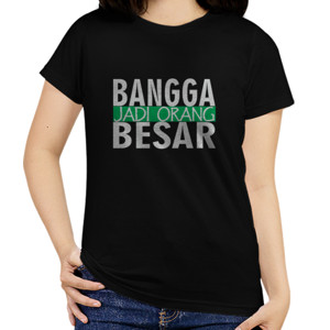 Kaos Gemuk bangga Jadi Besar