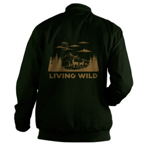 Jaket Bomber Living Wild
