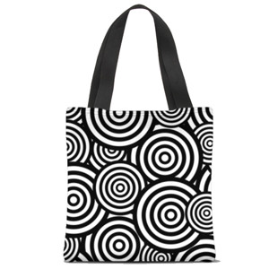 Tas Tote Fullprint Bulat circle