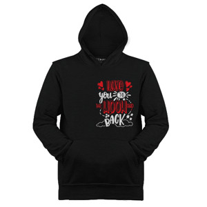 Jaket Hoodie Love you to the moon and Back np76