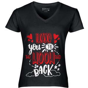 Kaos Love you to the moon and Back np76