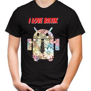 Kaos I Love Batik