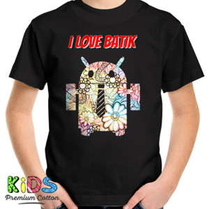 Kaos I Love Batik