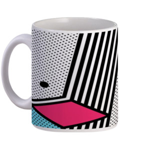 Mug Neo memphis background 8