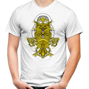 Kaos Owl Artwork LineArt