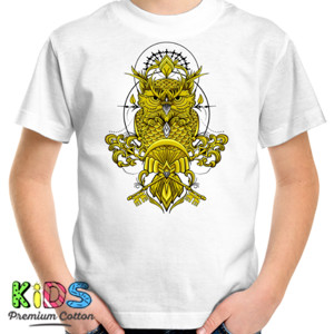 Kaos Owl Artwork LineArt