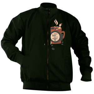 Jaket Bomber Swimming Coffee