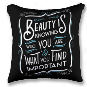 Bantal Beauty Is Knowing Who You Are..