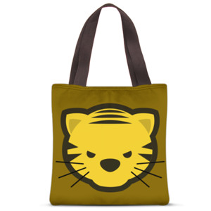 Tas Tote Fullprint Cute Tiger