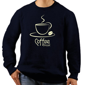 Jaket Sweater Coffe Break