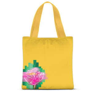 Tas Tote Fullprint Bougenville Bag