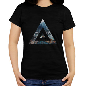 Kaos Kaos Wanita Triangle Cutton-Slub by Co_mbro