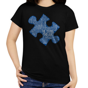 Kaos word art autism