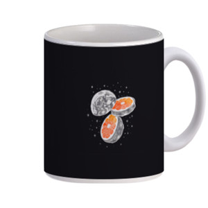 Mug orange space