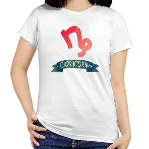 Kaos Zodiak - Capricorn Logo 2