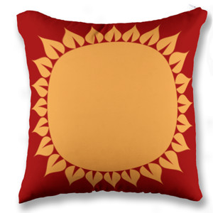 Bantal Bantal Pola Matahari