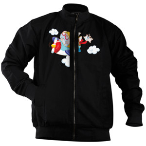 Jaket Bomber Fling together