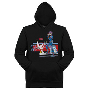 Jaket Hoodie Space Girl