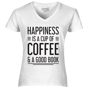 Kaos Modern Distro Online Happiness is coffee