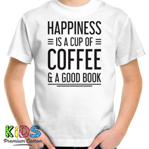 Kaos Modern Distro Online Happiness is coffee