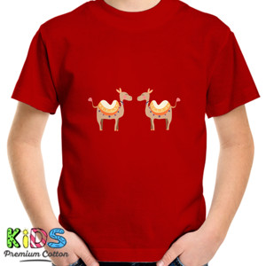 Kaos kids tshirt camel - onta
