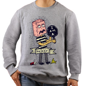 Jaket Sweater iam a weirdo