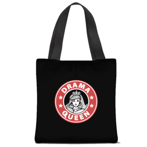 Tas Tote Fullprint DRAMA QUEEN 1