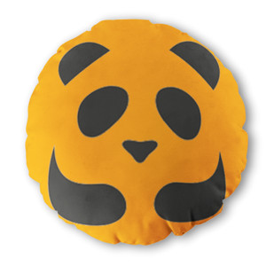 Bantal Bulat Panda