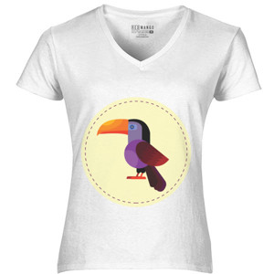 Kaos DISTRO BIRD BADGE