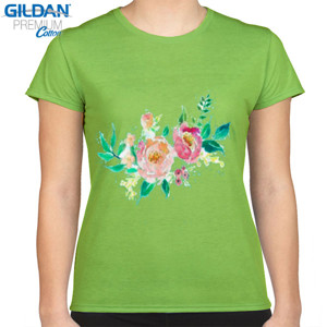 Kaos flowery colourful