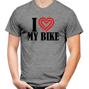 Kaos I Love My Bke
