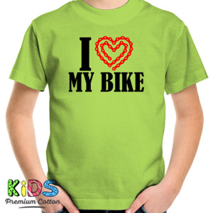 Kaos I Love My Bke