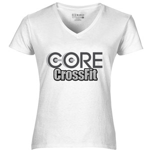 Kaos 1.front_Core_Crossfit_white_hery