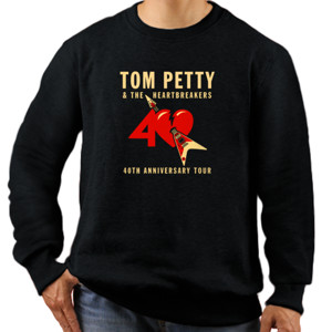 Jaket Sweater NEW Tom Petty & The Heartbreakers 40th Anniversary
