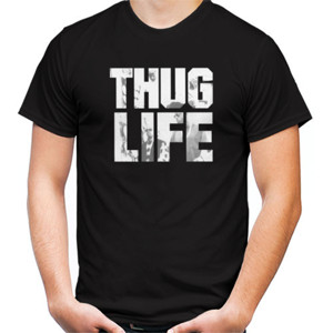 Kaos New *THUG LIFE TUPAC SHAKUR SAKUR 2PAC