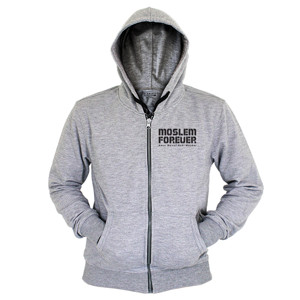 Hoodie Zipper Moslem Forever