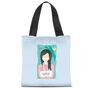 Tas Tote Fullprint Cute Girl MugShot