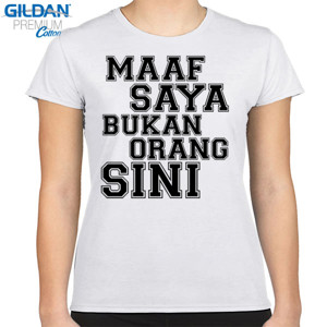 Kaos saya bukan orang sini