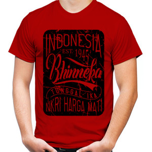 Kaos INDONESIA BHINNEKA