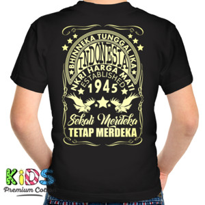 Kaos SEKALI MERDEKA TETAP MERDEKA
