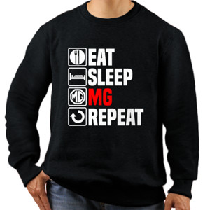 Jaket Sweater Eat Sleep MG