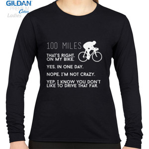 Kaos 100 Miles Funny Bike