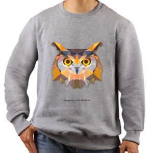 Jaket Sweater Triangle Owl 01
